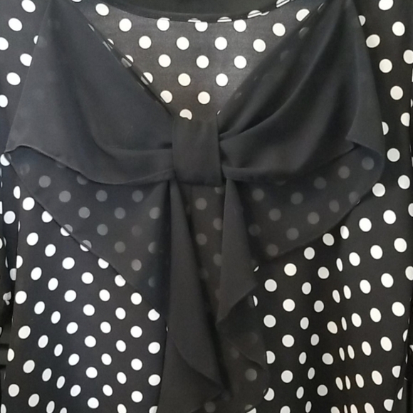 Polka Dot Women's Top - Picture 4 of 6